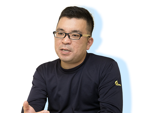 拠点長 三木さん 入社12年