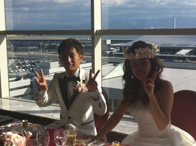ドライバー大川君の結婚式